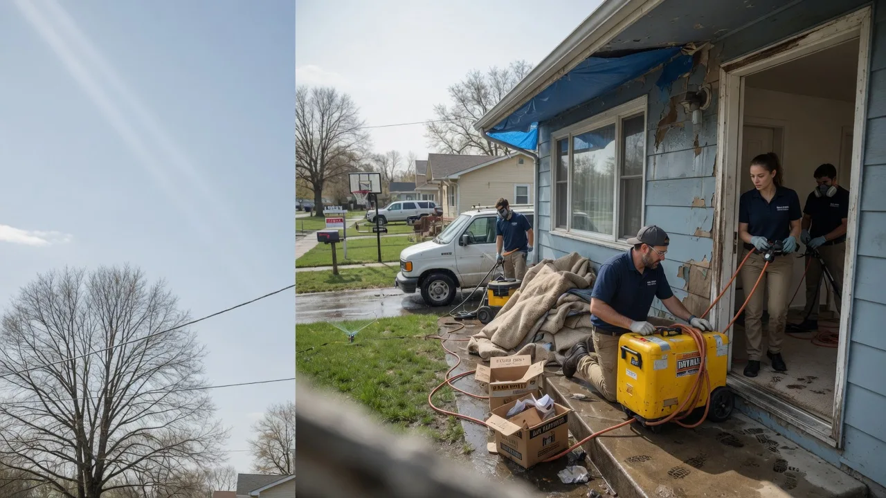 Basement Flood Cleanup in Brewster, OH near me